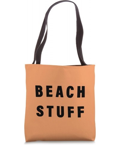 BEACH STUFF Tote Bag $14.31 Totes