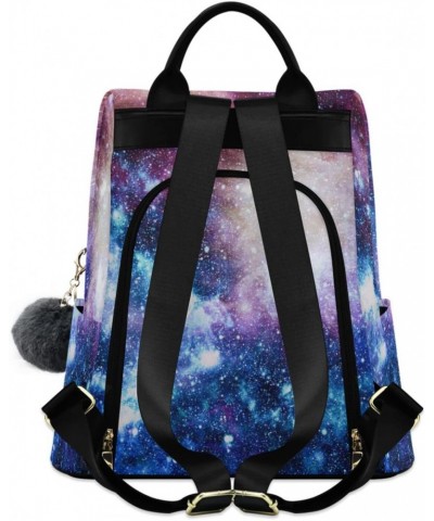 Cool Purple Universe Planet Bank(1) Backpack Purse for Women Travel Bag Anti Theft Back Pack Fashion Shoulder Bag with Adjust...