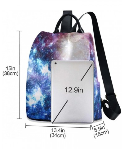 Cool Purple Universe Planet Bank(1) Backpack Purse for Women Travel Bag Anti Theft Back Pack Fashion Shoulder Bag with Adjust...