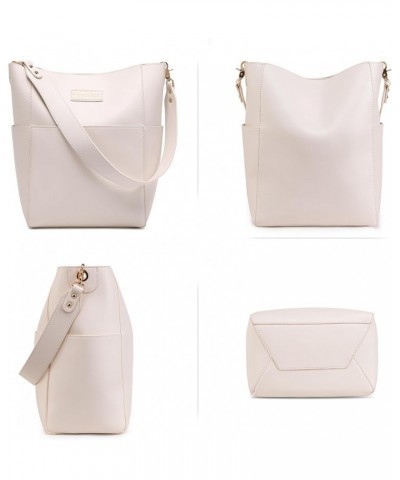 Bucket Bag for Women Crossbody Purses and Handbags Hobo Shoulder Bags Beige $10.50 Hobo Bags