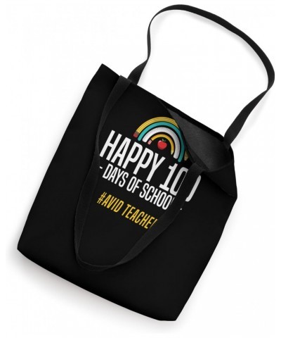 Happy 100 days of school - AVID Teacher Tote Bag $14.79 Totes