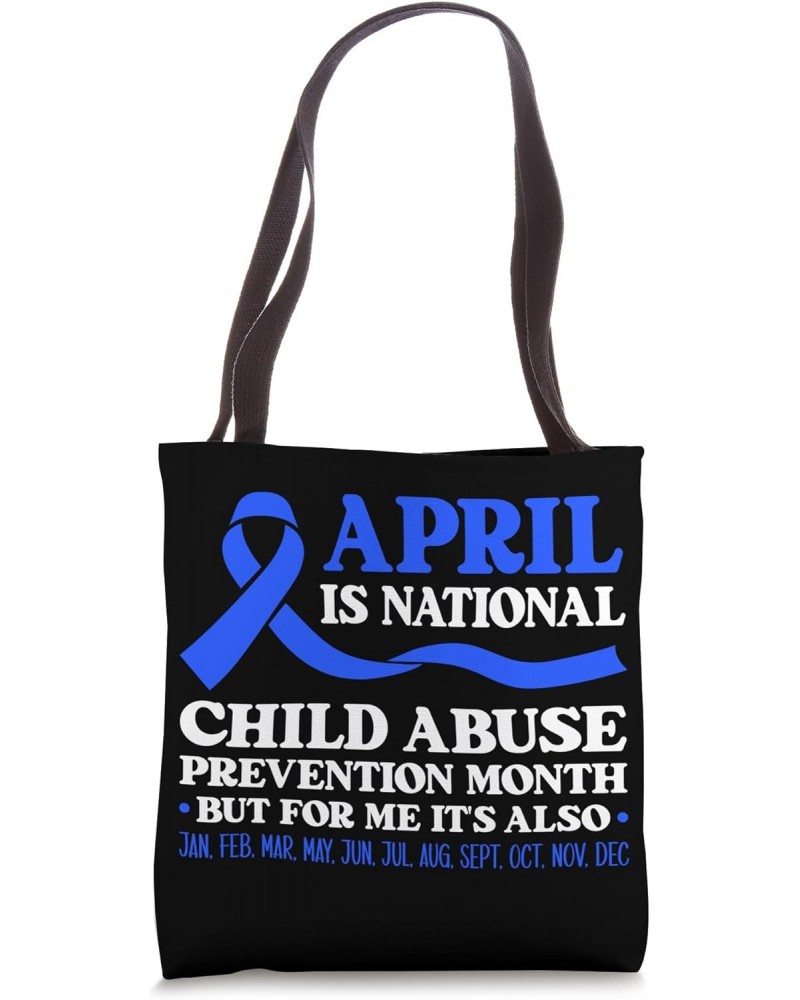 April Is National Child Abuse Prevention Month Tote Bag $10.08 Totes