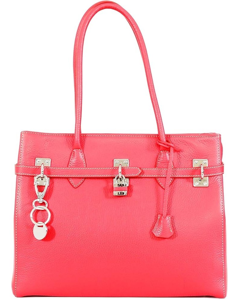 Luxury Handbags for Women | 100% Genuine Italian Calf Leather | Limited Edition Robin Handbag Red $161.50 Handbags