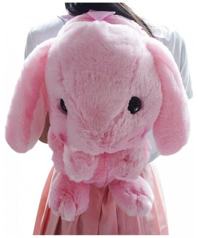 Plush Stuffed Animal Backpack Bunny Backpack with Adjustable Gift for Women Girl (Pink) Pink $16.32 Backpacks