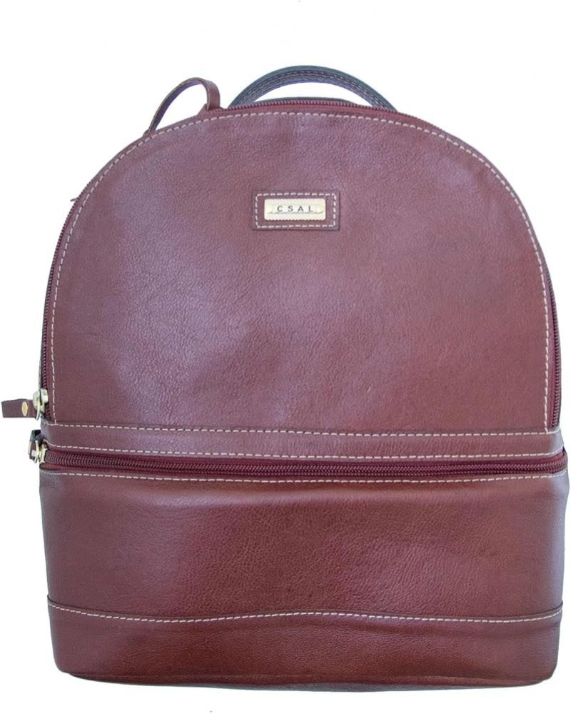 CSAL GENUINE LEATHER Backpack Versatile Elegance Purse for Women - Stylish, Functional, spacious backpack and Perfect for Cas...