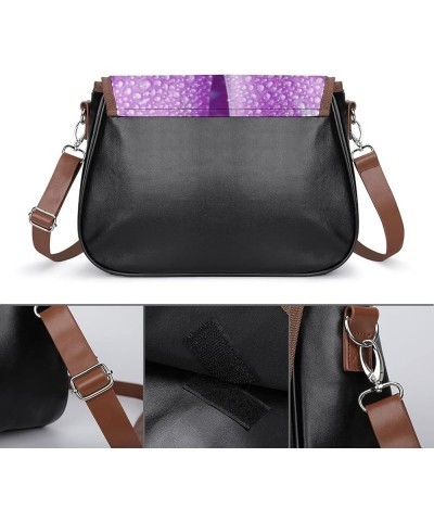 Fashion Crossbody Bags Women's Shoulder Bags Classic City Leather Satchels Hobo Bags River Mountain Painting Color3 $27.49 Ho...