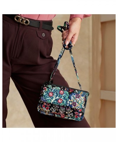 Cotton Wallet Crossbody Purse with RFID Protection Enchantment $19.11 Crossbody Bags