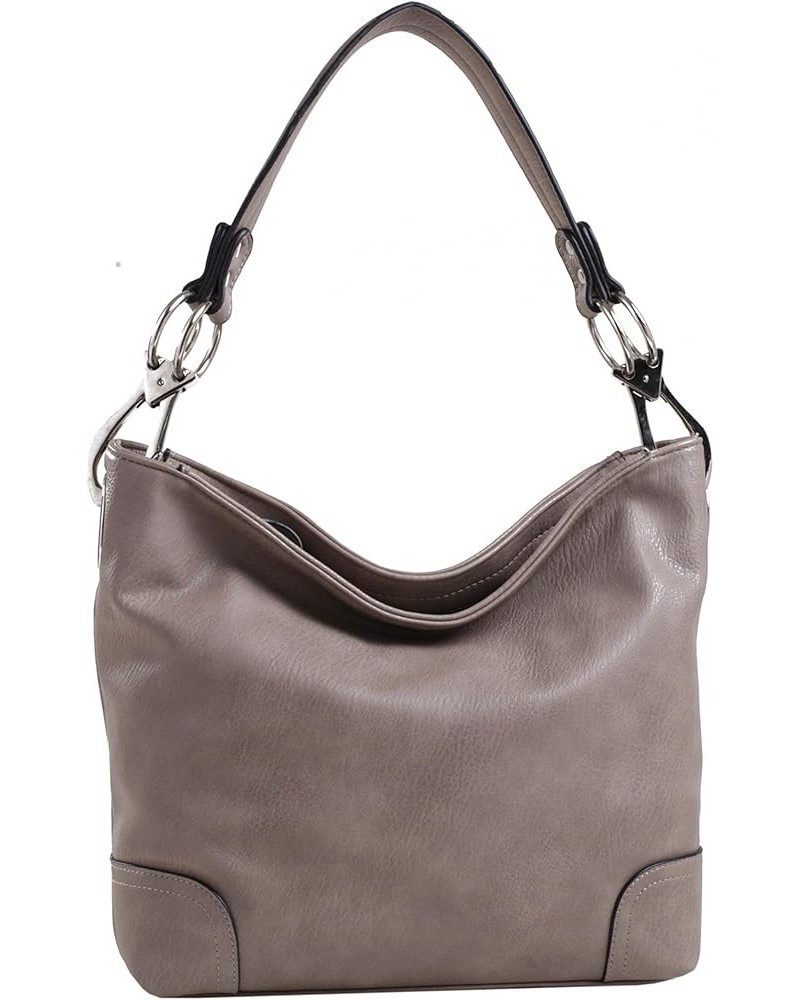 Hobo Purses for Women,Vegan Leather Handbag Slouchy Womens Shoulder bag – Fashion Top Handle Pocketbook Emily Stone Grey $19....