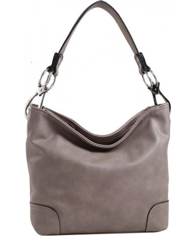 Hobo Purses for Women,Vegan Leather Handbag Slouchy Womens Shoulder bag – Fashion Top Handle Pocketbook Emily Stone Grey $19....