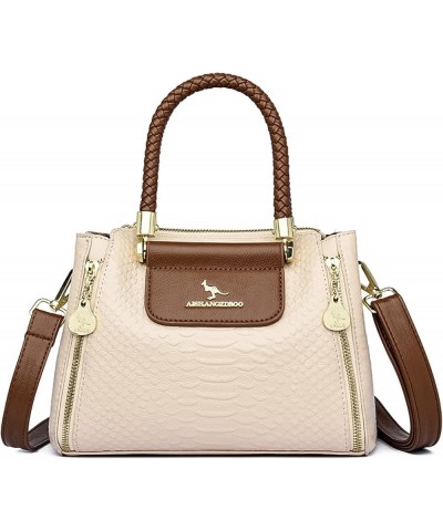 Women's bagsWomen's bags, woven totes, double shoulder cross-body bag Off-white $24.67 Shoulder Bags