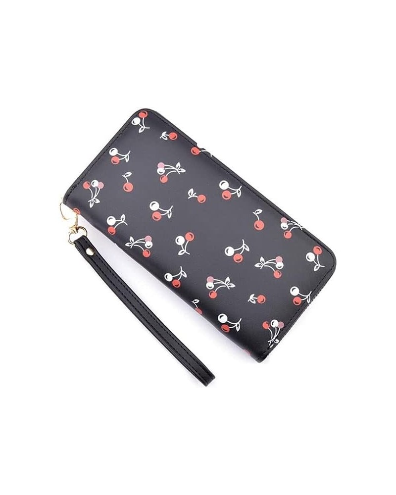 Women Wallet Ladies Wallet, Long Gourmet Clutch Bag, with Print, Large Built-in Space, Simple and Comfortable $39.57 Wallets