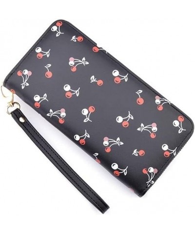 Women Wallet Ladies Wallet, Long Gourmet Clutch Bag, with Print, Large Built-in Space, Simple and Comfortable $39.57 Wallets