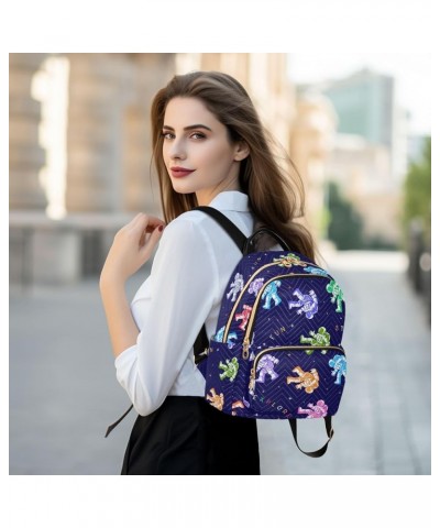 Travel Backpack Purse for Women Fashion Anti-theft Work Casual Color Astronaut Space Stars Daypack Shoulder Bag Medium Size S...