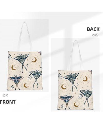 Butterfly Single Shoulder Fashion Canvas Tote Shopping Bags Handbags For Men And Women Butterfly12 $11.72 Totes