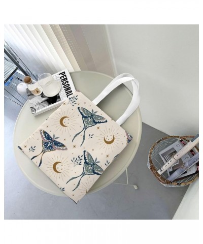 Butterfly Single Shoulder Fashion Canvas Tote Shopping Bags Handbags For Men And Women Butterfly12 $11.72 Totes