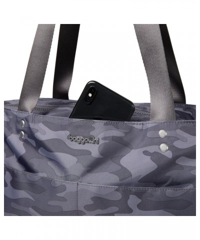 Carryall Tote Bag - Crossbody Tote Bag for Women Dark Grey Camo - Medium $41.25 Totes