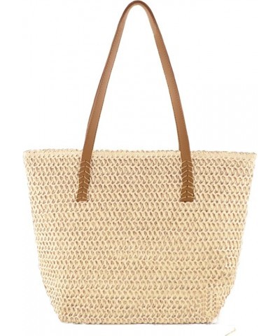 Straw Beach Bag The Tote Bag for Women Extra Large Beach Raffia Bag Straw Purses Rattan Wicker Purse Beach Woven Bag Beige $1...