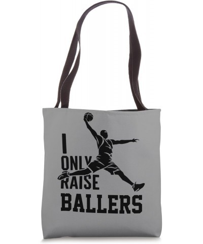 I Only Raise Ballers Icons Dunk Mom Dad Tote Bag $11.04 Totes