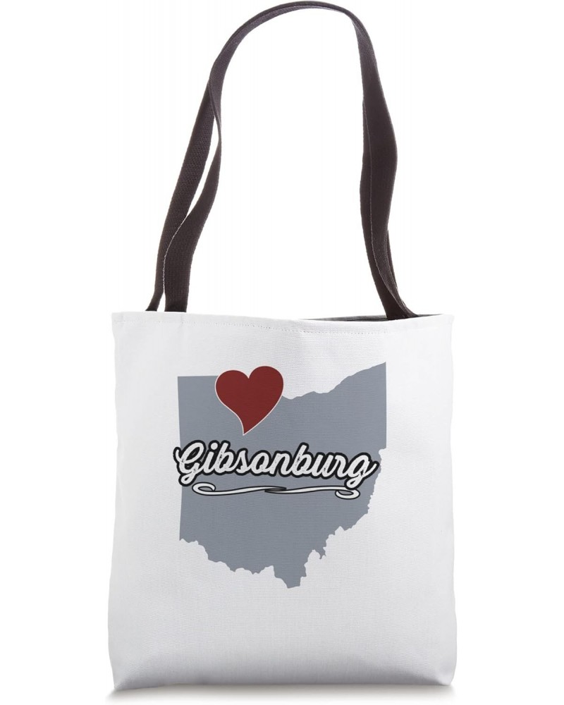 Gibsonburg - Ohio | OH City State USA - Cute Souvenir - Tote Bag $14.70 Totes