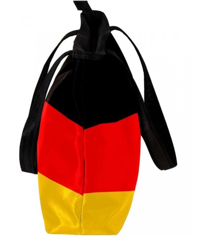 Handbag National Germany Flag Black Red Yellow Stripe Size: 11.8x4.1x15.4 inches storage bag Handbag $11.17 Handbags