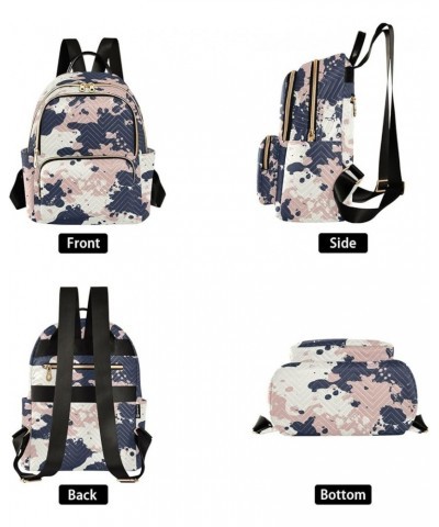 Backpack Purse for Women Stained Camouflage, Mini Fashion Backpack Camo Lightweight Casual Daypack Shoulder Bag Travel Backpa...