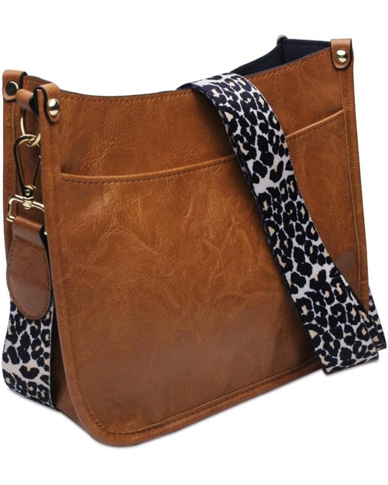 Leopard Shoulder Strap Fashion one Shoulder Retro Women's Bag Light Brown $25.19 Shoulder Bags