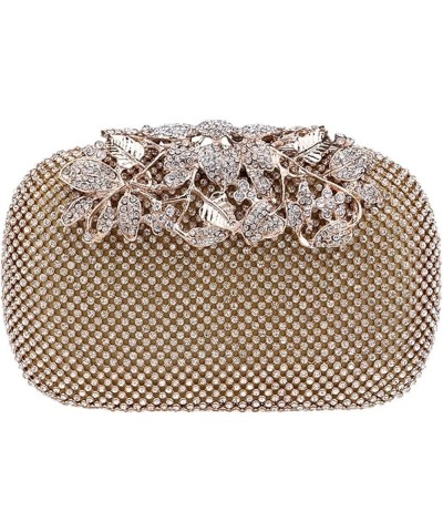 Rhinestones Women Evening Bags Crystal Small Day Clutch With Chain Shoulder Handbags Diamonds Lady Purse For Party Ym1020gold...