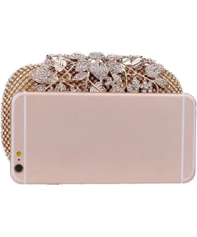 Rhinestones Women Evening Bags Crystal Small Day Clutch With Chain Shoulder Handbags Diamonds Lady Purse For Party Ym1020gold...