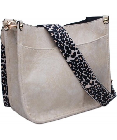 Leopard Shoulder Strap Fashion one Shoulder Retro Women's Bag Light Brown $25.19 Shoulder Bags