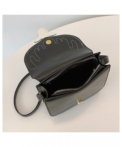 Women Fashion Crossbody Bag Fashion Christmas Satchel Casual Crossbody Sling Bag Leather Shoulder Bag Xmas Candy Bag Black $2...