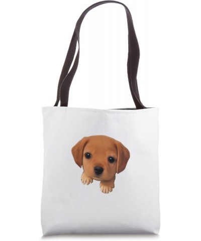 Brown Isolated Portrait Out Of Pocket National Puppy Dog Day Tote Bag $12.75 Totes