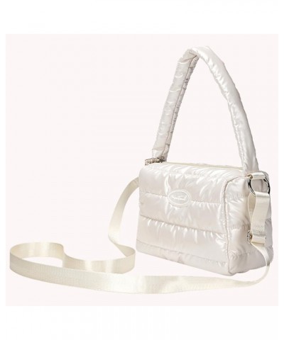 Loveholy Womens Casl Shoulr Bag th Adjustable Shoulr Strap ta Shop Crossbody Bag Tote Beh Bags White $10.16 Totes