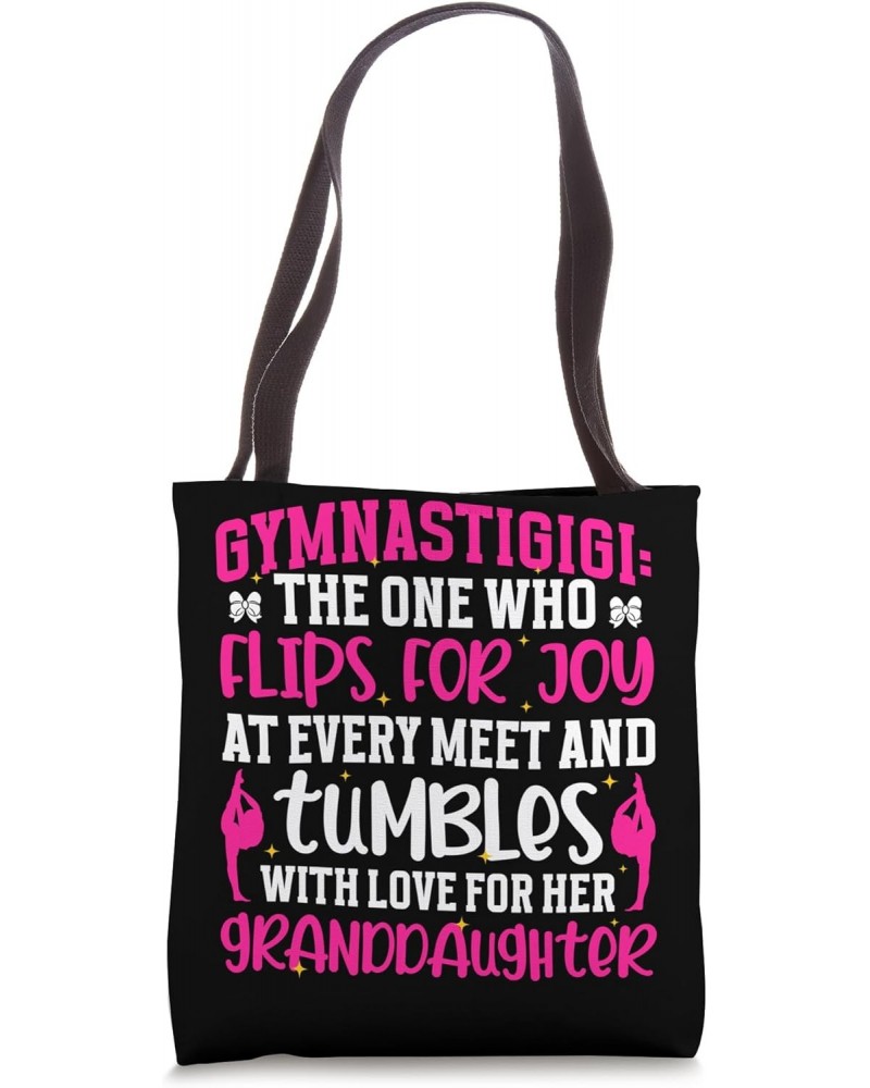 Gymnastigigi Gymnastics Gigi Of A Gymnast Gigi Grandma Tote Bag $15.92 Totes