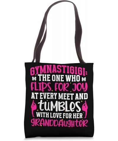 Gymnastigigi Gymnastics Gigi Of A Gymnast Gigi Grandma Tote Bag $15.92 Totes