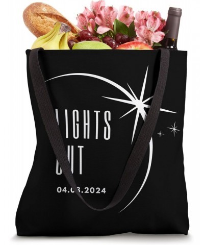 Exclusive April 8th, 2024 Solar Eclipse LIGHTS OUT Tote Bag $11.52 Totes