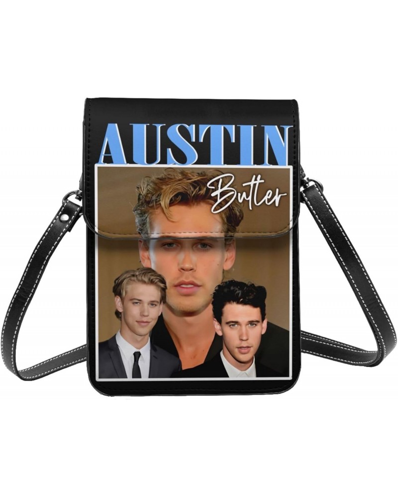 Austin Butler Small Cell Phone Purse Fashion Mini Crossbody Bags With Strap Adjustable Handba For Women Black $15.65 Crossbod...