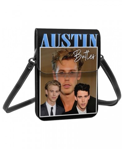 Austin Butler Small Cell Phone Purse Fashion Mini Crossbody Bags With Strap Adjustable Handba For Women Black $15.65 Crossbod...