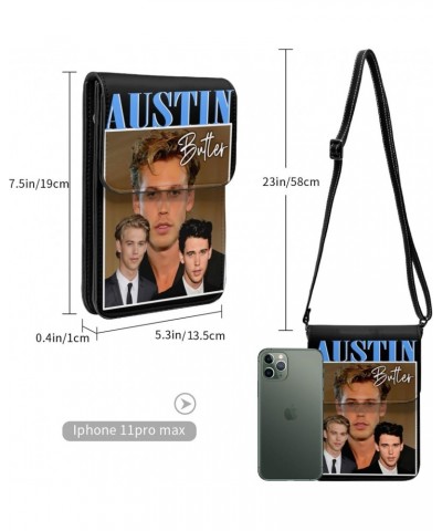 Austin Butler Small Cell Phone Purse Fashion Mini Crossbody Bags With Strap Adjustable Handba For Women Black $15.65 Crossbod...