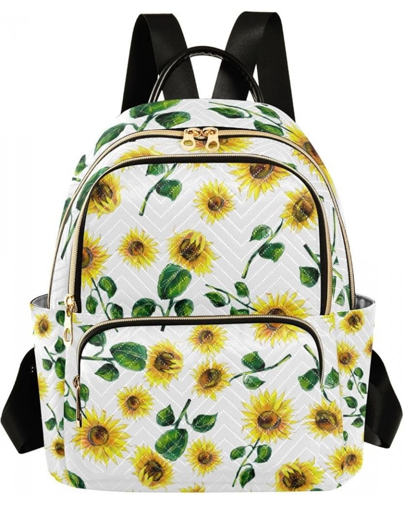 Women Backpack Sunflower Spring Anti-Theft Travel Backpack with Luggage Belt Lightweight Handbag Lady Purse Roomy Double Zipp...