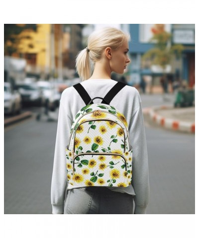 Women Backpack Sunflower Spring Anti-Theft Travel Backpack with Luggage Belt Lightweight Handbag Lady Purse Roomy Double Zipp...