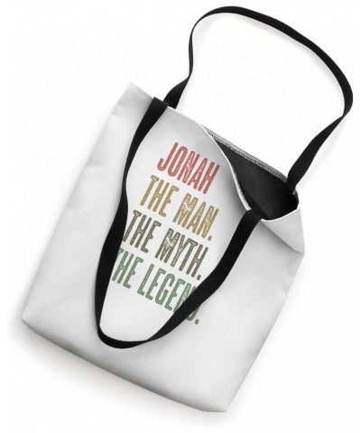 JONAH - the Man the Myth the LEGEND | FUNNY - Mens Boys Name Tote Bag $13.44 Totes