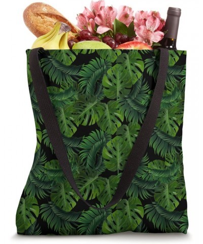 Aesthetic Boho Tropical Palm Leaves Palm Tree Leaf Tote Bag $15.05 Totes