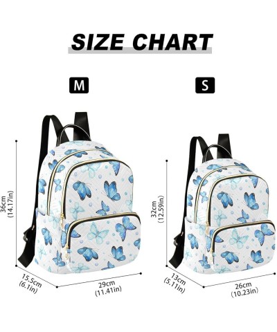 Butterflies Backpack Purse for Women Anti-theft Small Fashion Travel Backpack Back Pack Weekend Bag,S Small $17.35 Backpacks