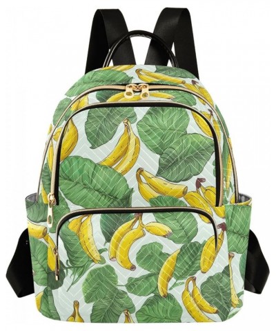 Banana Fruit Backpack for Women Fashion Shoulder Bags Small Casual Daypack Travel Bag S 202a4483 S(10.23"x5.11"x12.59") 202a4...