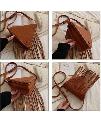 Small Crossbody Purse for Women Hobo Bag Fringe Boho Purse Cell Phone Purse Tassel Shoulder Bag with Adjustable Strap White $...