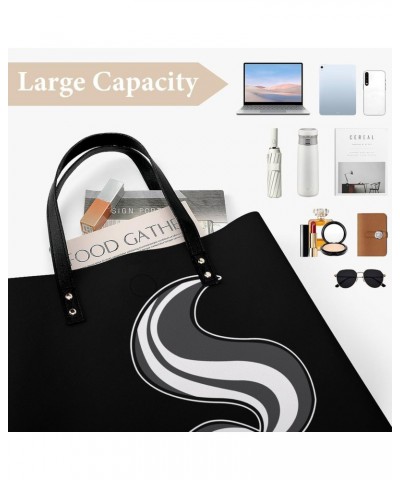 Naughty Skunk Printed Tote Bag for Women Fashion Handbag with Top Handles Shopping Bags for Work Travel $17.85 Totes