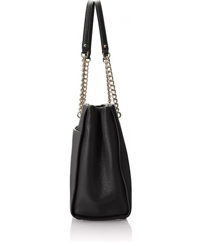 Emerson Place Smooth Phoebe Shoulder Bag Black $91.05 Shoulder Bags