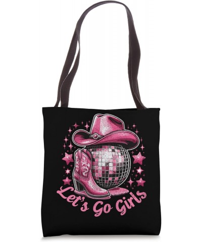 Western Cowgirl Rodeo Disco Retro Bachelorette Party Tote Bag $12.74 Totes