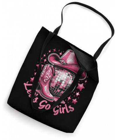 Western Cowgirl Rodeo Disco Retro Bachelorette Party Tote Bag $12.74 Totes