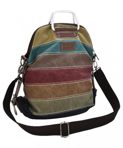 Women Backpack Bag Crossbody Canvas Bag Multi functional Handheld Shoulder Bag BAG139-1091 Bag139-1091 $25.30 Backpacks